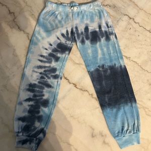 Great condition blue tie dye vintage Havana sweatpants.
